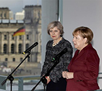 UK’s May Tells Germany: Brexit Preparations are ‘on Track’
